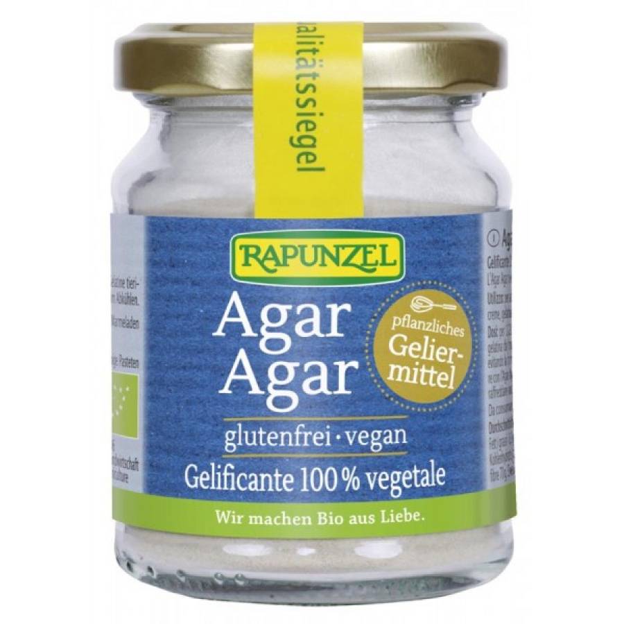 Agar-agar (fara gluten) eco x 60g (RAPUNZEL)