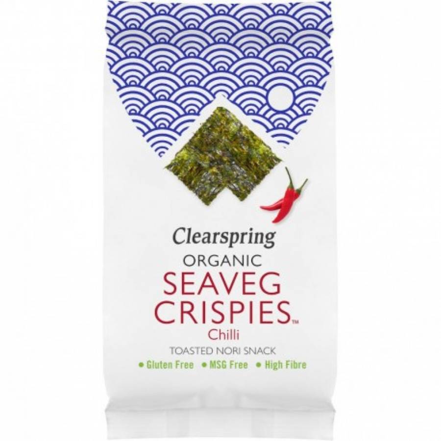 Alge nori snack chilli eco x 4g (CLEARSPRING)