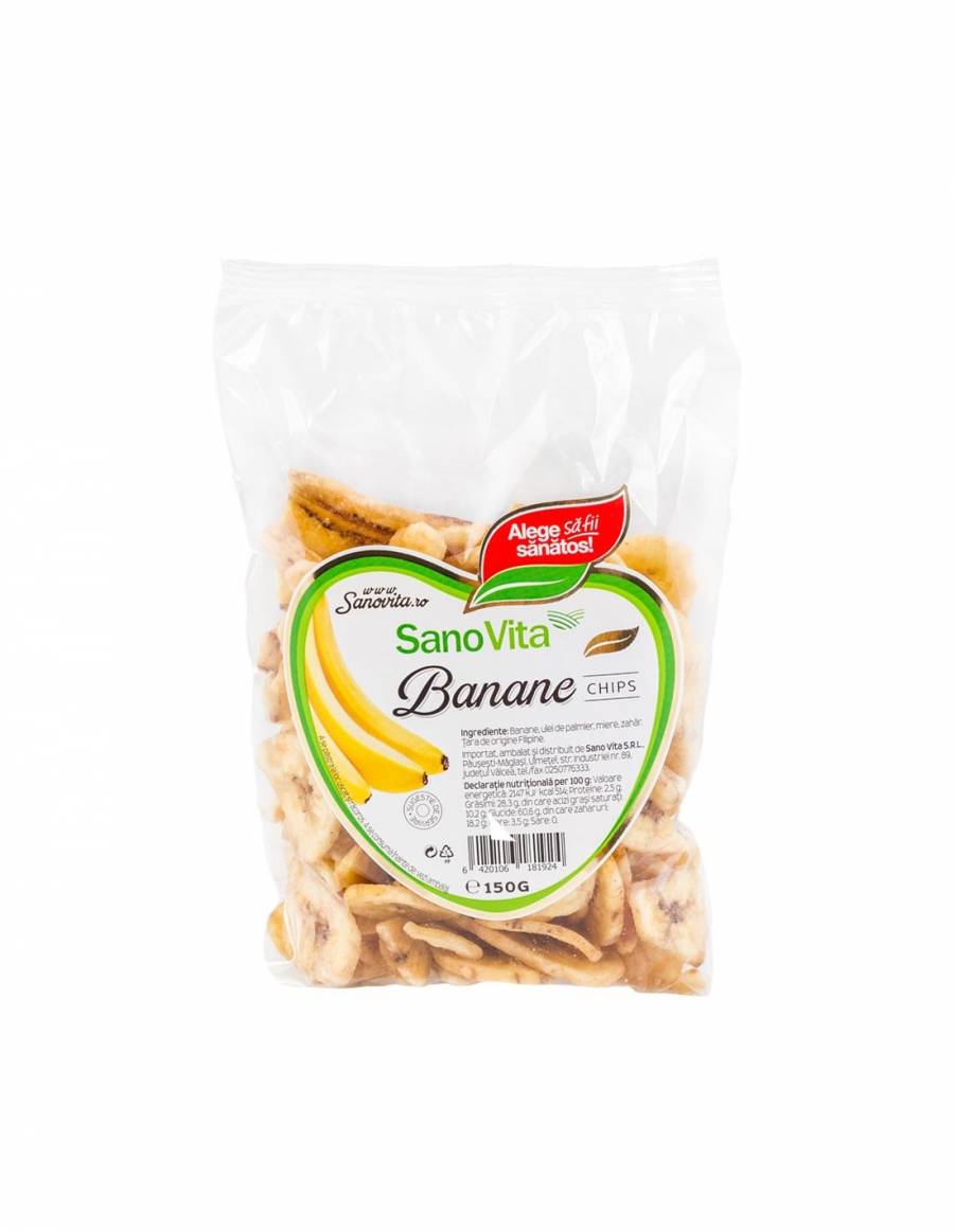 Banane uscate x 150gr (SANO VITA)