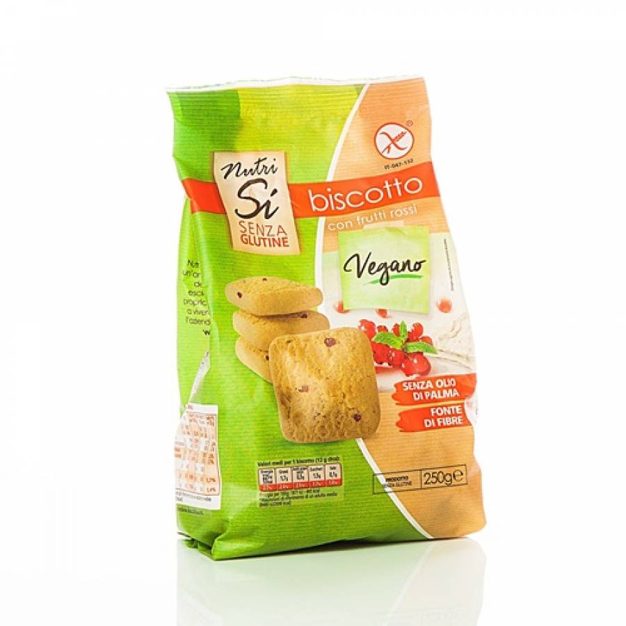 Biscotto Biscuiti vegani cu fructe x 250g (NATURKING)