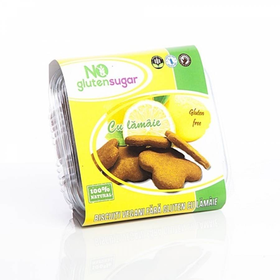 Biscuiti vegani fara gluten - lamaie x 150gr (NO GLUTEN)