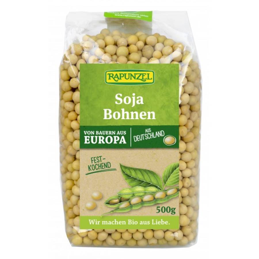 Boabe de soia eco x 500g (RAPUNZEL)