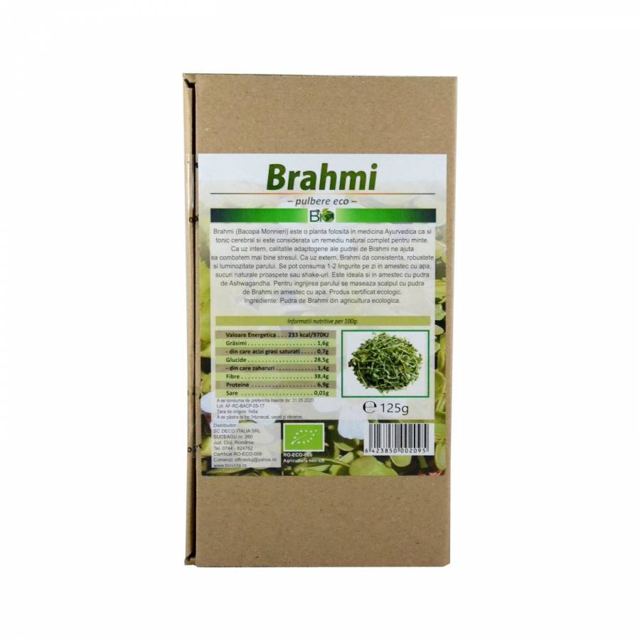 Brahmi pudra eco x 125g (DECO ITALIA)