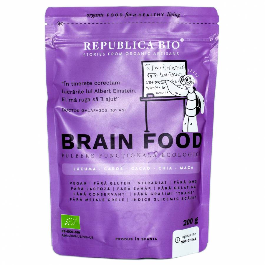 Brain food pulbere eco x 200g (REPUBLICA BIO)