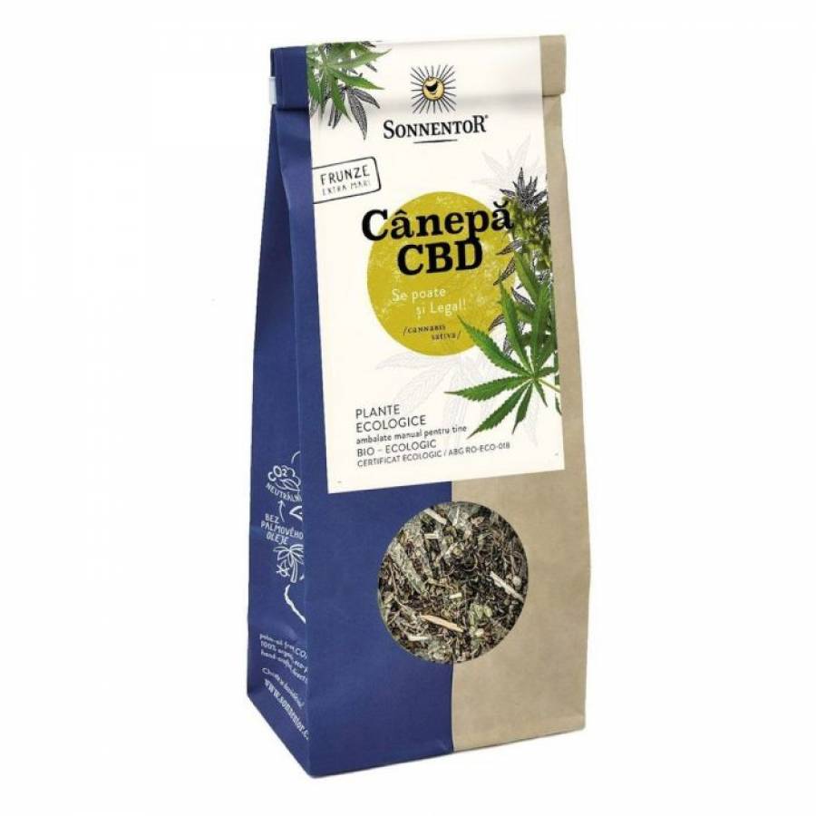 Ceai canepa CBD eco x 80 g (SONNENTOR)