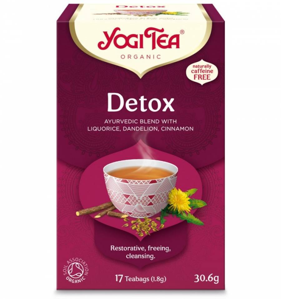 Ceai detoxifiant eco x 17plicuri (YOGI TEA)