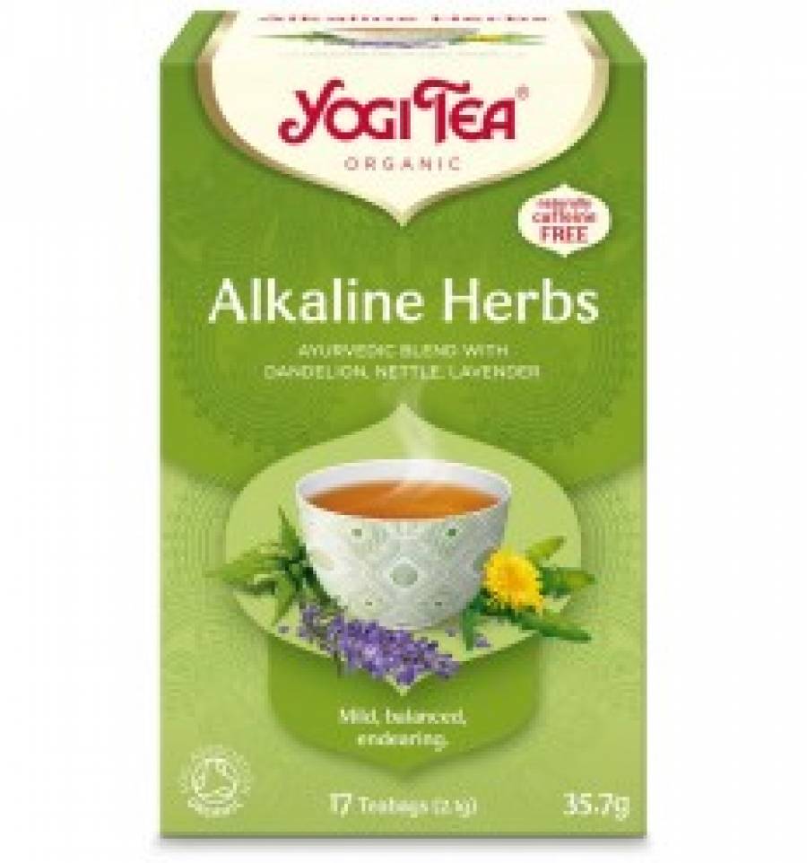 Ceai din plante alcaline eco x 17 plicuri (YOGI TEA)