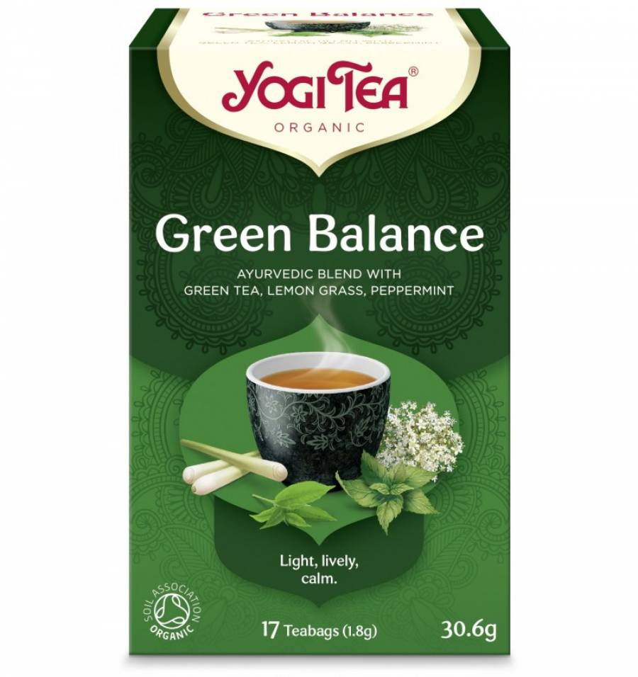 Ceai echilibru verde eco x 17 plicuri (YOGI TEA)