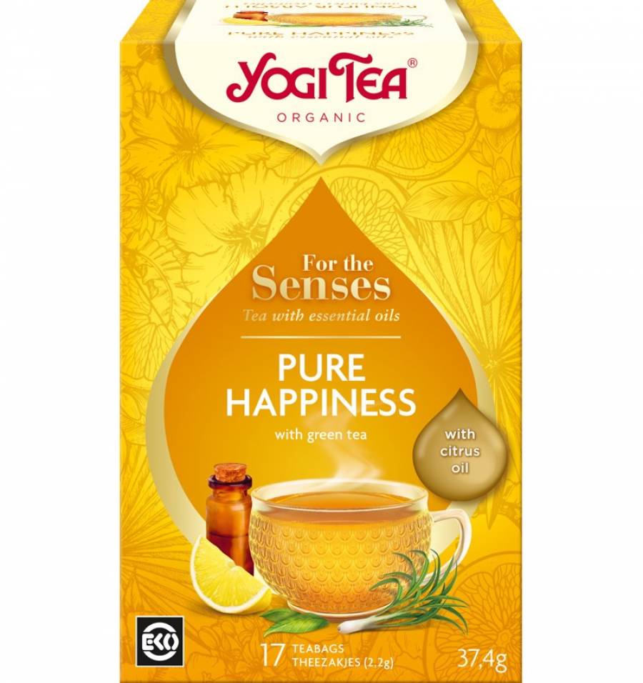 Ceai eco fericire pura x 17plicuri (YOGI TEA)