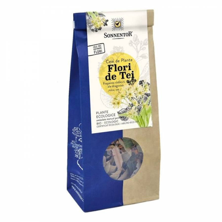 Ceai flori de tei eco 35g (SONNENTOR)