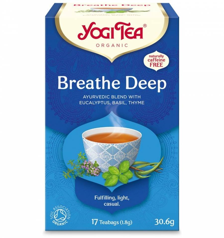 Ceai respiratie profunda eco x 17 buc (YOGI TEA)