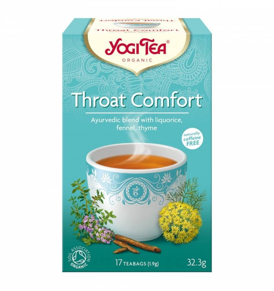 Ceai Throat Comfort x 17 plicuri (YOGI TEA)