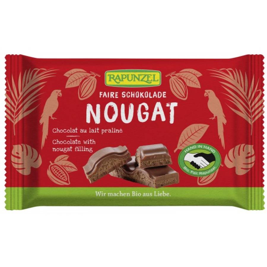 Ciocolata nougat cristallino eco x 100g (RAPUNZEL)