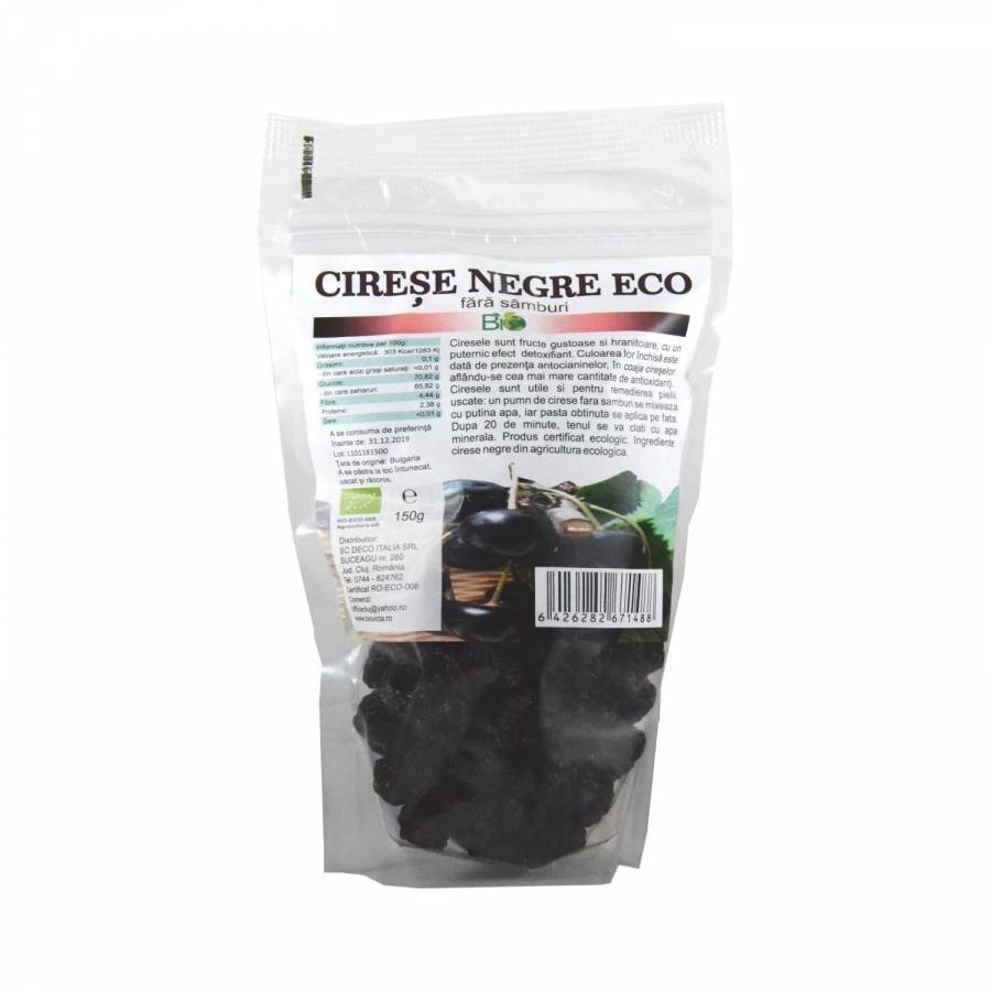 Cirese negre uscate eco x 150g (DECO ITALIA)