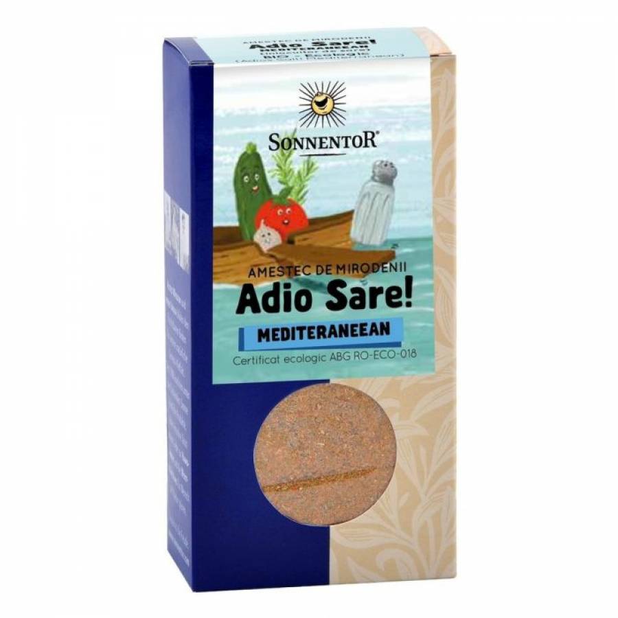 Condiment- Amestec Adio sare- Mediteraneean x 60g (SONNENTOR