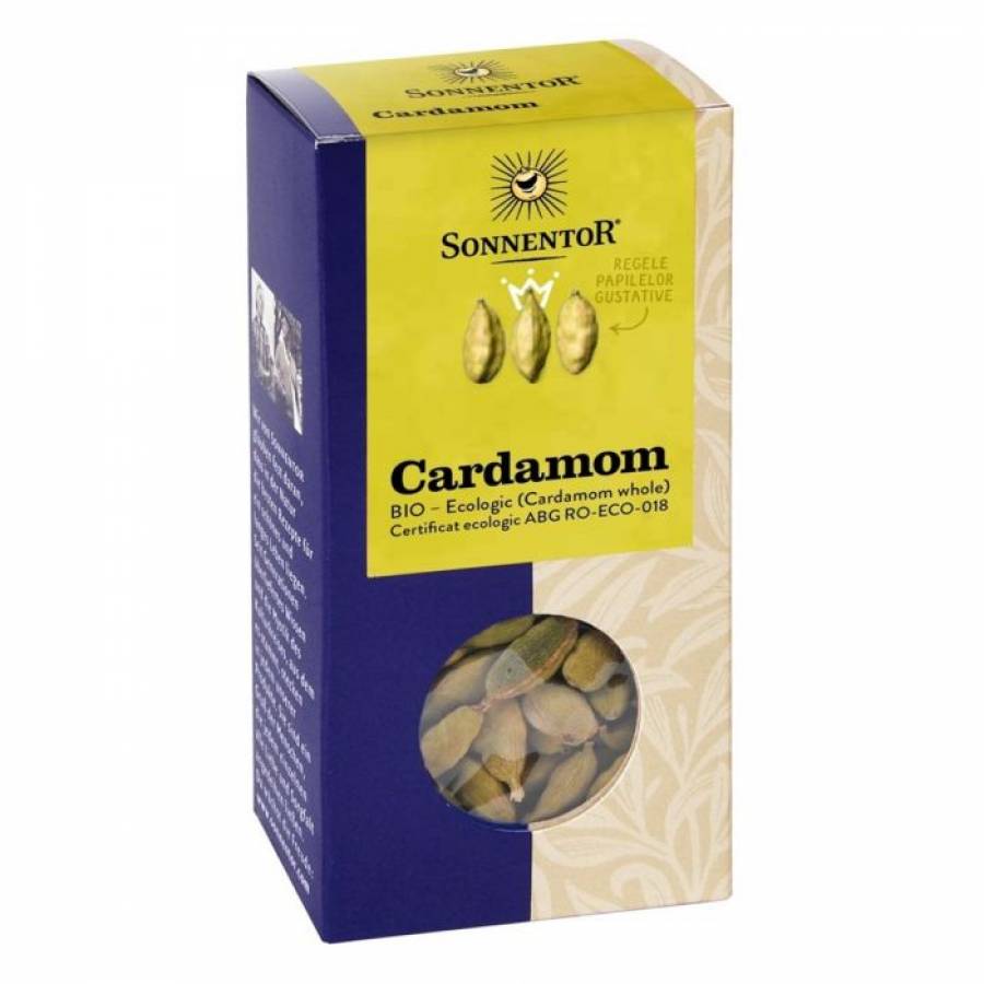 Condiment - Cardamon intreg verde eco x 30gr (SONNENTOR)