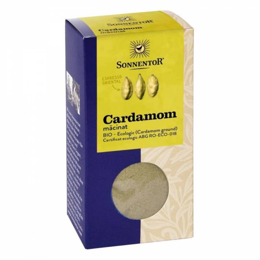 Condiment - Cardamon macinat eco x 35gr (SONNENTOR)