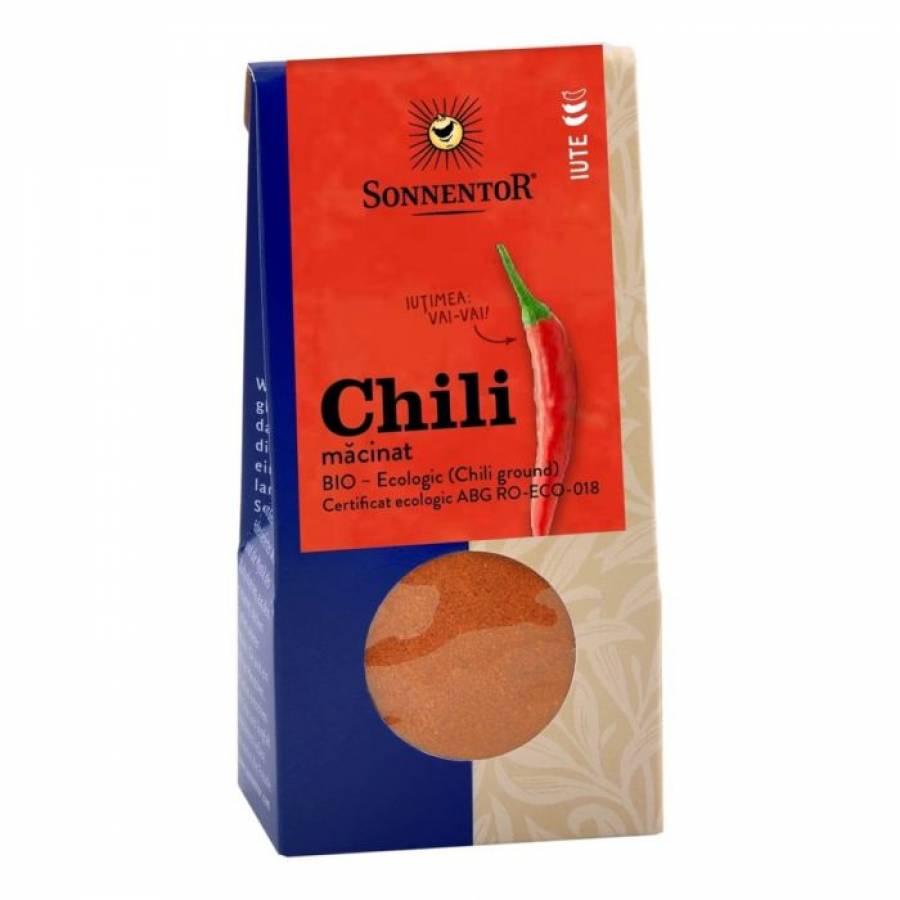 Condiment - Chili macinat eco x 40g (SONNENTOR)