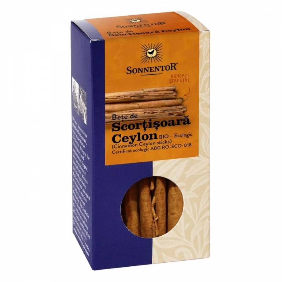 Condiment - Scortisoara ceylon batisoare eco x 18g (SONNENTO