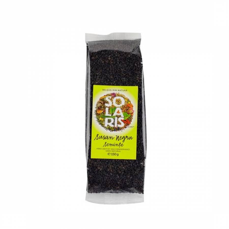 Condiment - Susan negru seminte x 150g (SOLARIS)