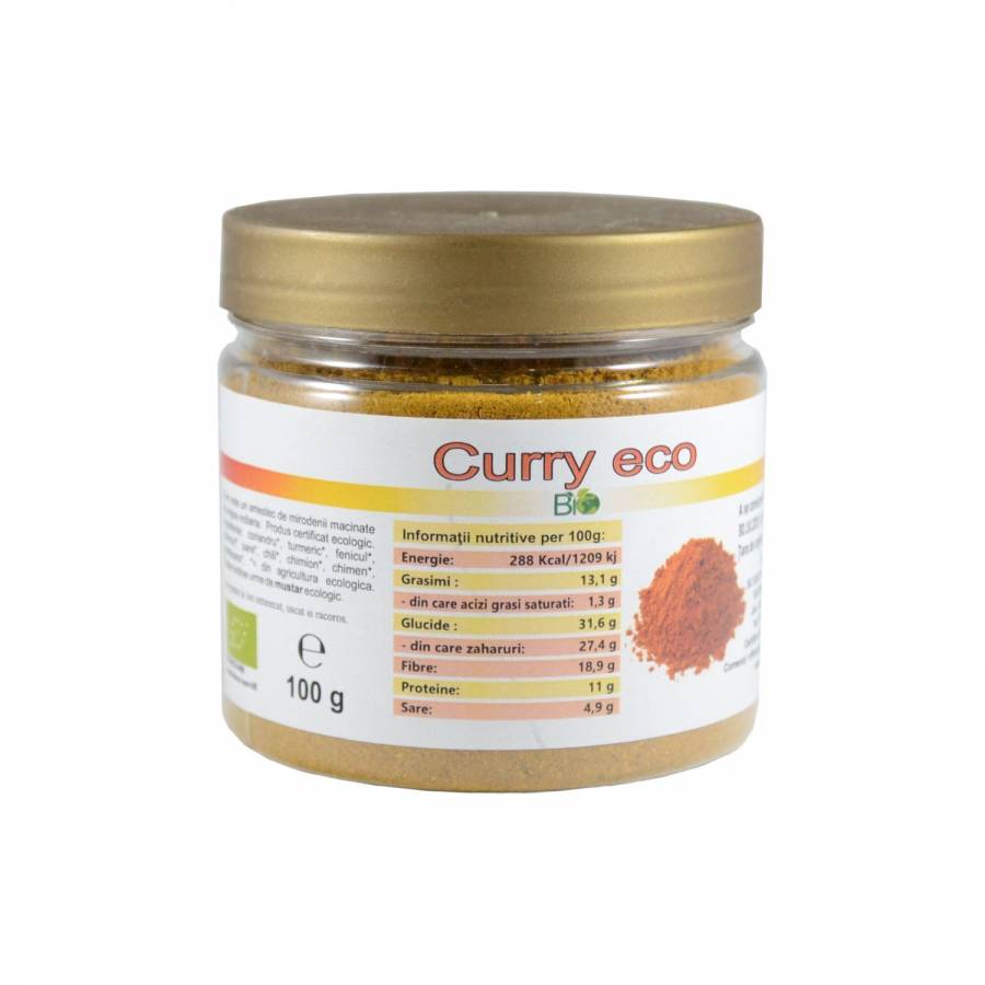 Curry eco pudra x 100g (DECO ITALIA)