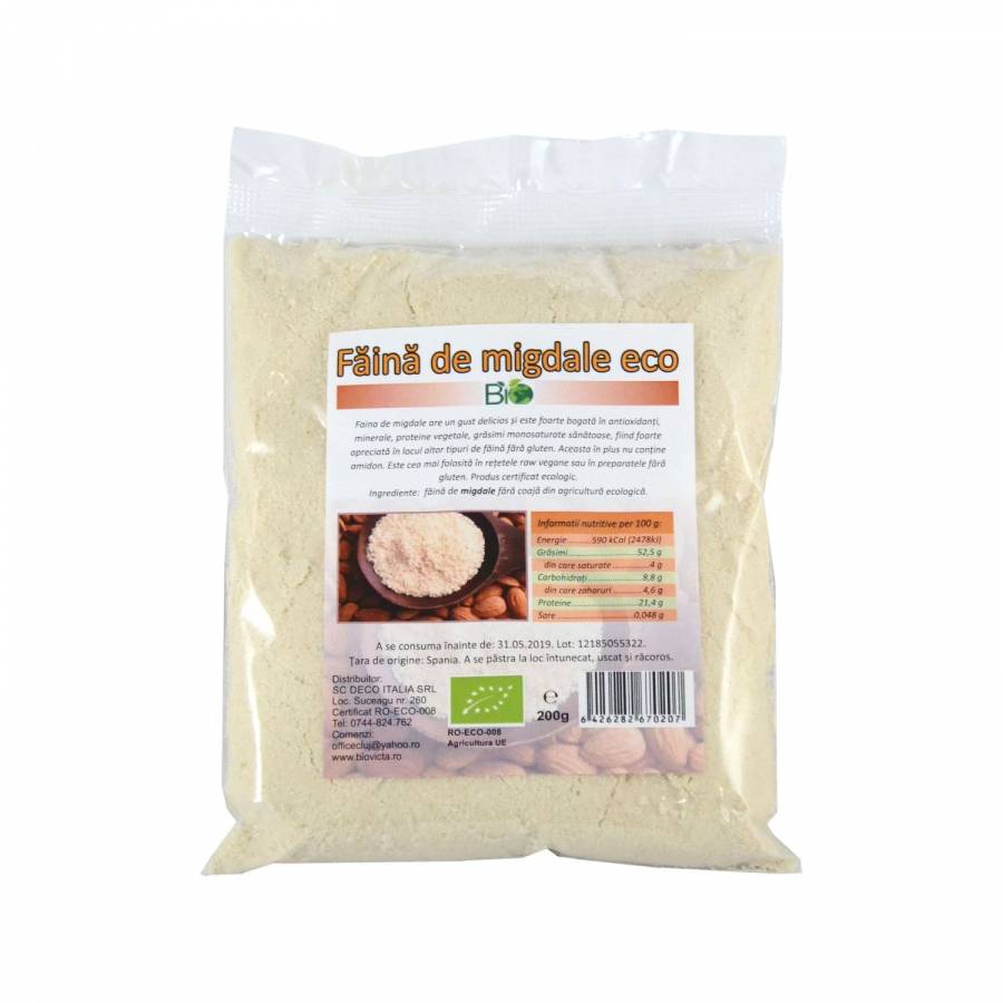 Faina alba de migdale eco x 200gr (DECO ITALIA)