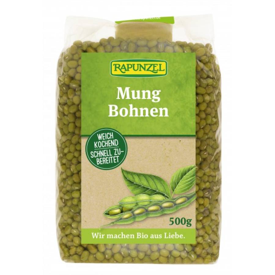 Fasole mung eco x 500 g (RAPUNZEL)