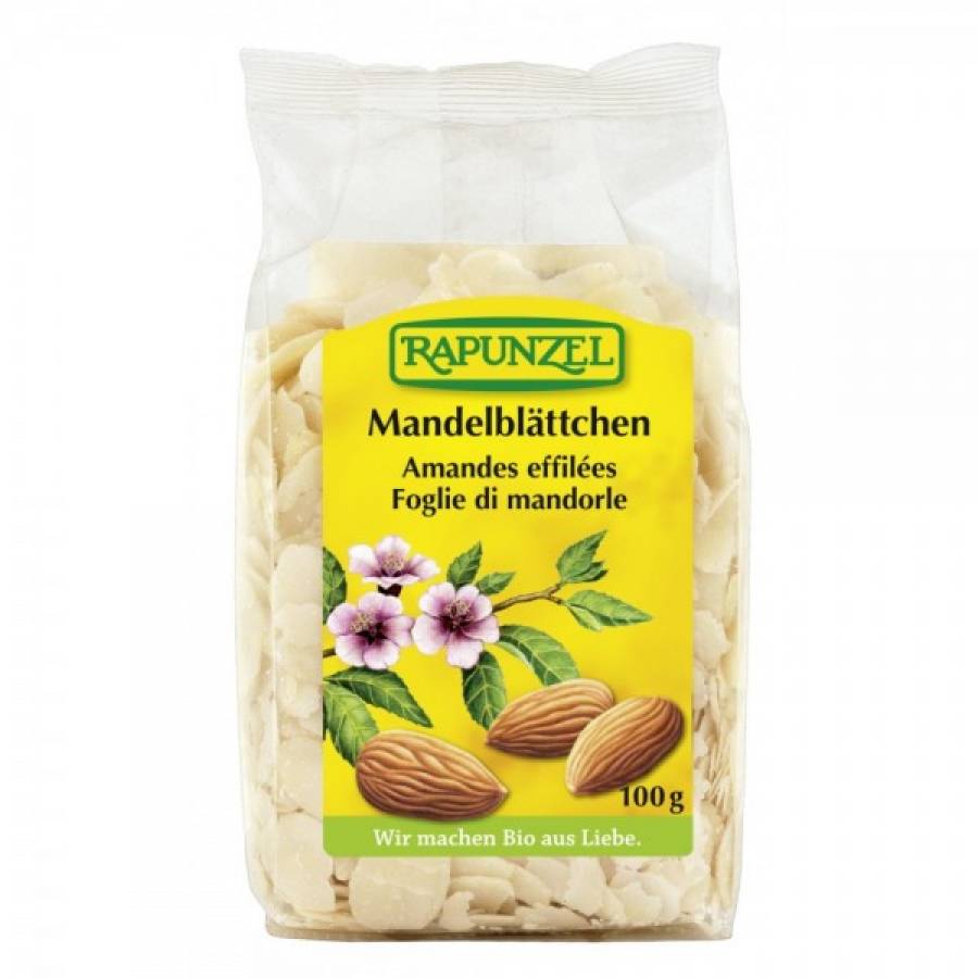 Felii de migdale eco x 100g (RAPUNZEL)