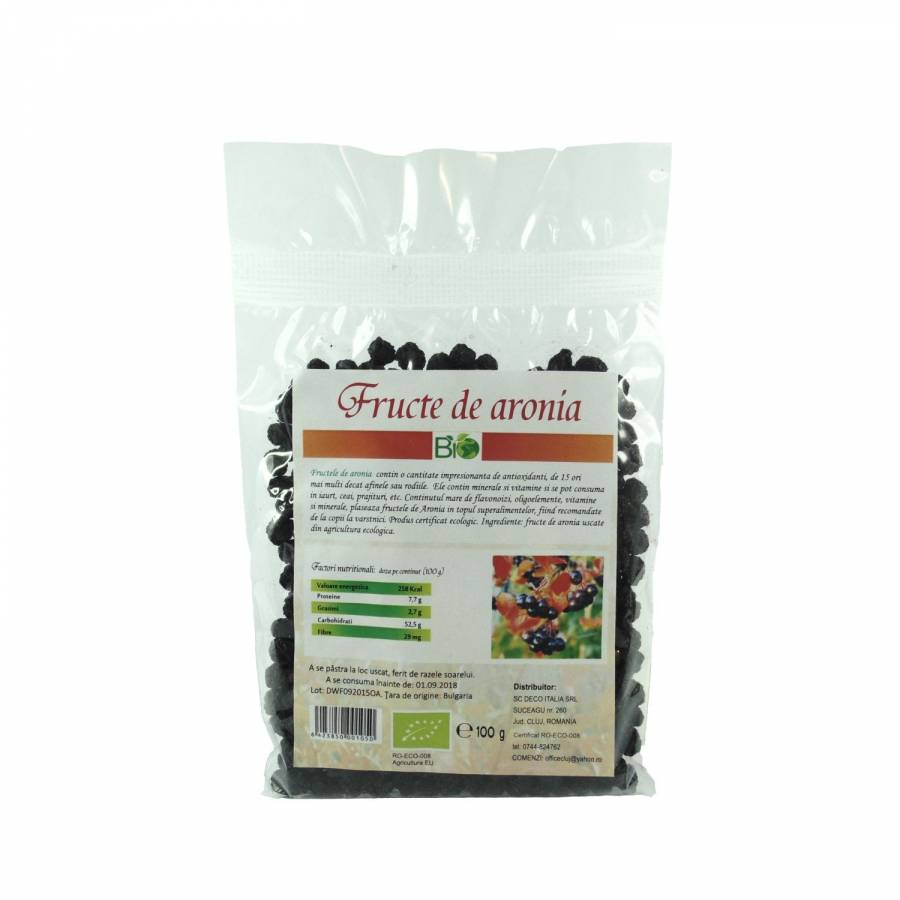 Aronia uscate eco x 100gr (DECO ITALIA)