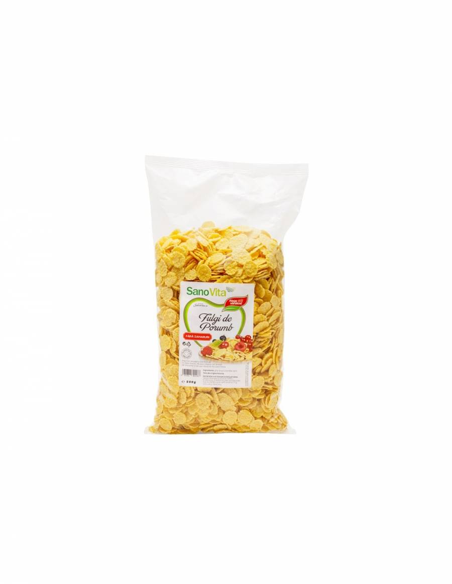 Fulgi de porumb fara zahar x 500g (SANO VITA)