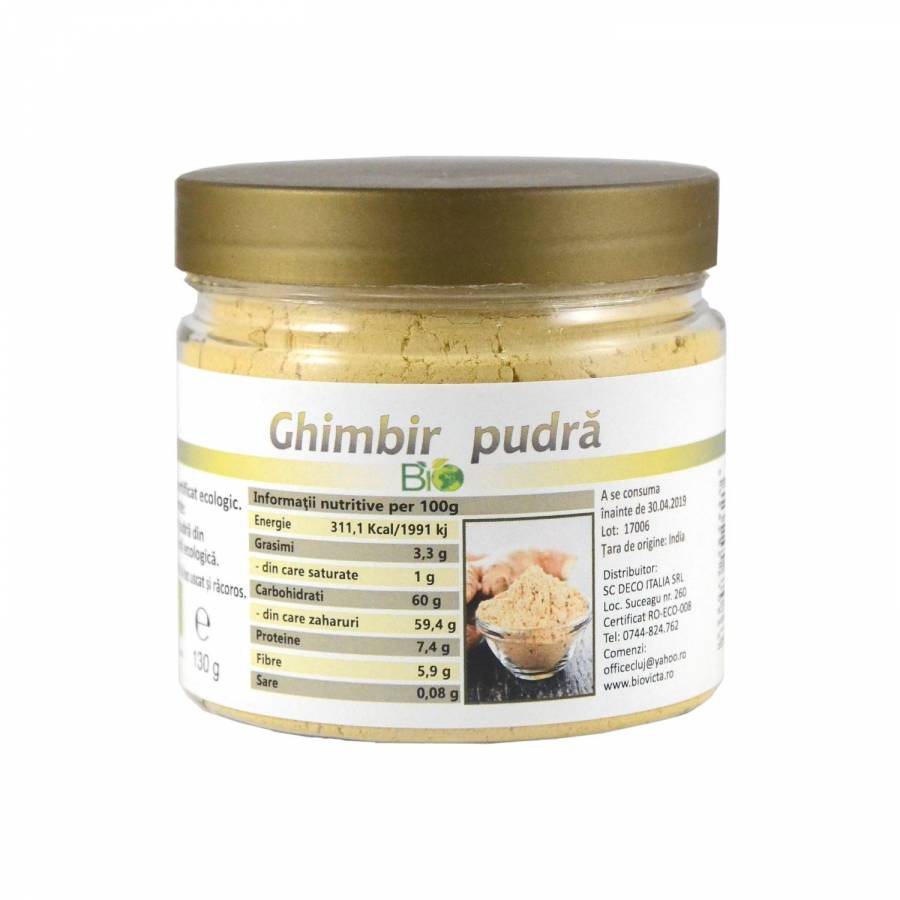 Ghimbir pudra eco x 130gr (DECO ITALIA)