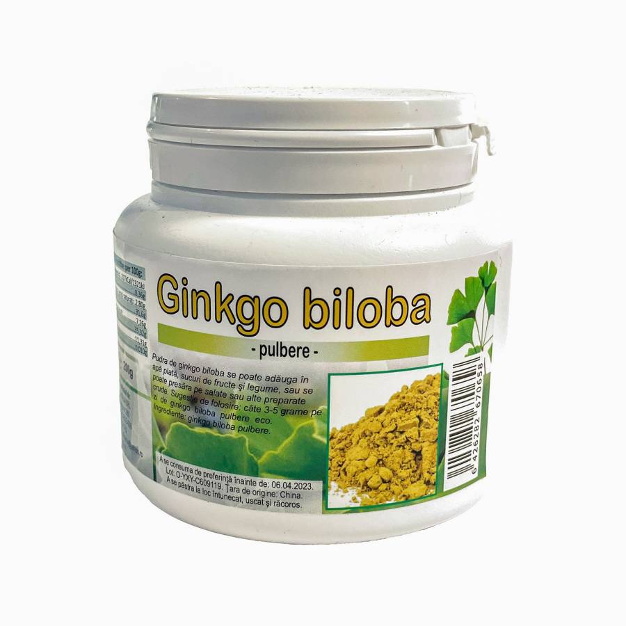 Ginkgo biloba pudra x 200g (DECO ITALIA)