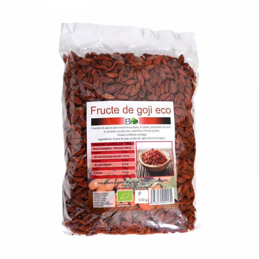 Fructe de goji eco x 500g (DECO ITALIA)