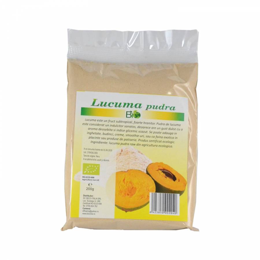 Lucuma pudra eco x 200g (DECO ITALIA)