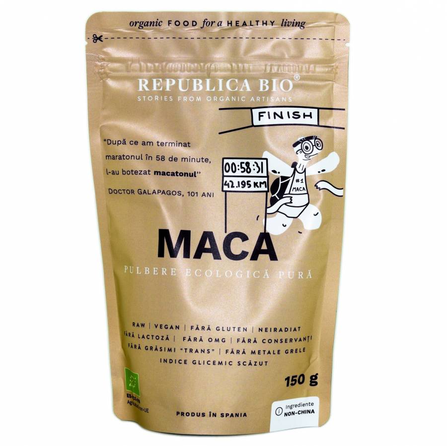 Maca pulbere eco pura x 150g (REPUBLICA BIO)