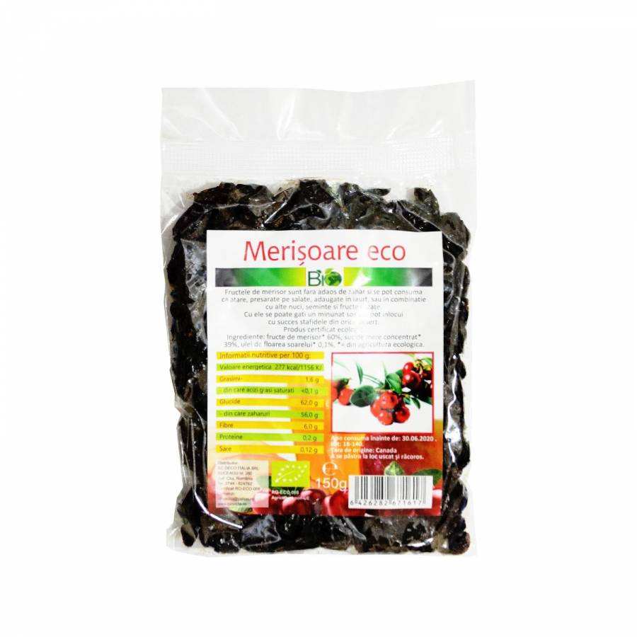 Merisoare eco cu suc de mere x 150gr (DECO ITALIA)