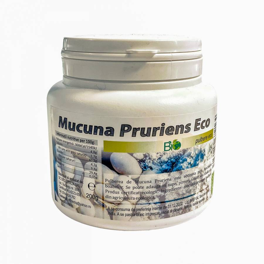 Mucuna pruriens pudra eco x 200g (DECO ITALIA)