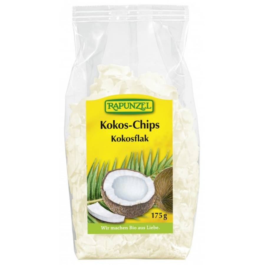 Nuca de cocos chips eco x 175g (RAPUNZEL)