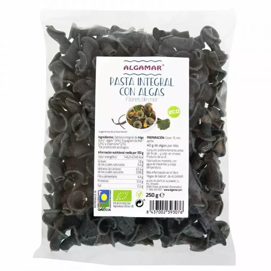 Paste integrale cu alge marine eco x 250g (ALGAMAR)