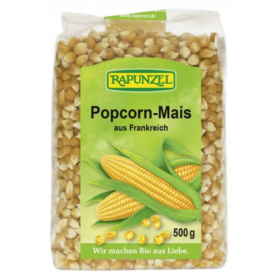 Porumb de popcorn eco x 500gr (RAPUNZEL)