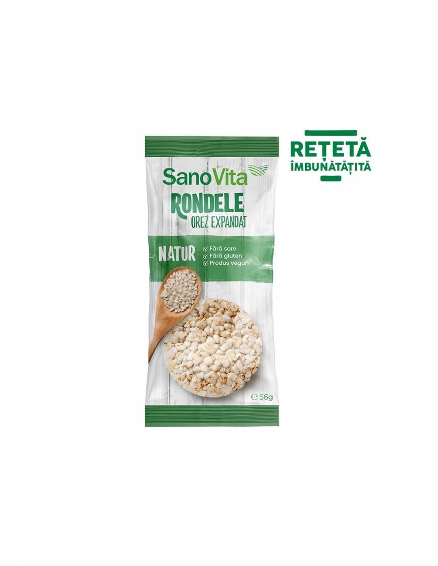 Rondele orez simple x 56g (SANO VITA)