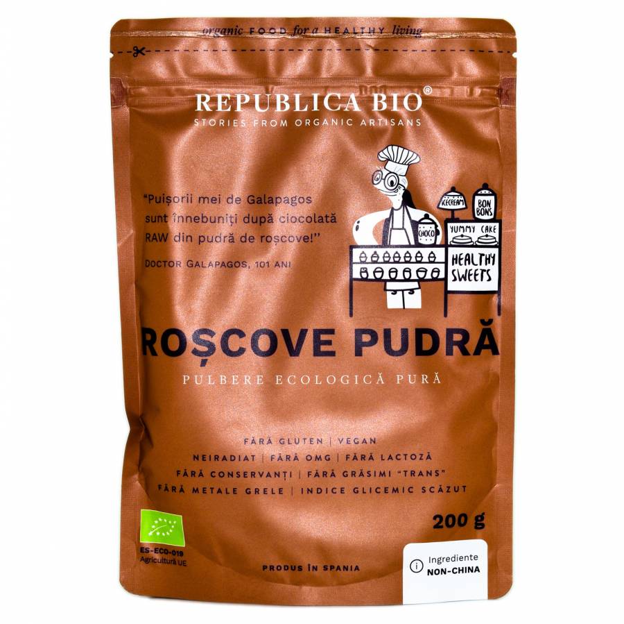 Roscove pudra ecologica pura x 200g (REPUBLICA BIO)