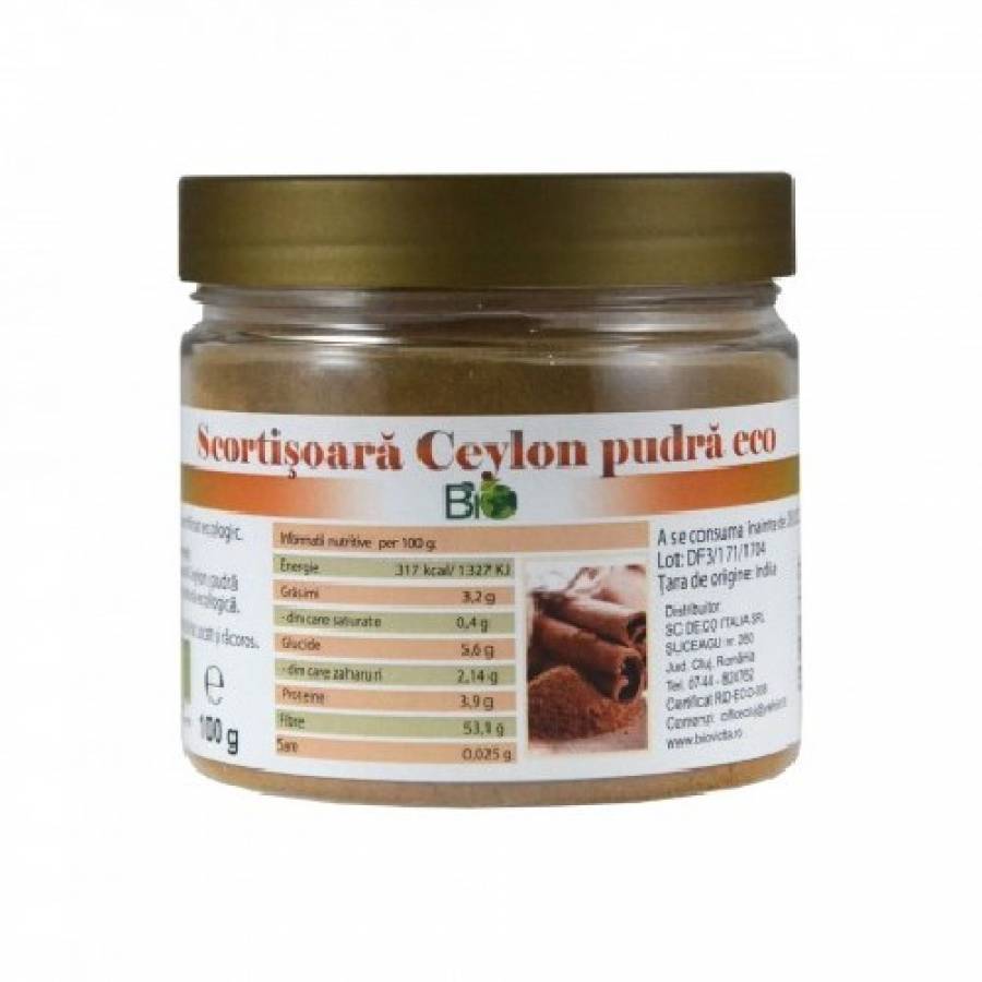 Scortisoara ceylon pudra eco x 120g (DECO ITALIA)