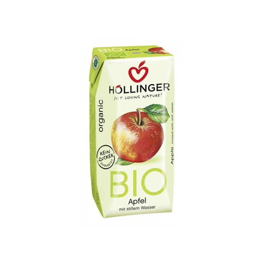 Suc de mere eco x 200ml (HOLLINGER)