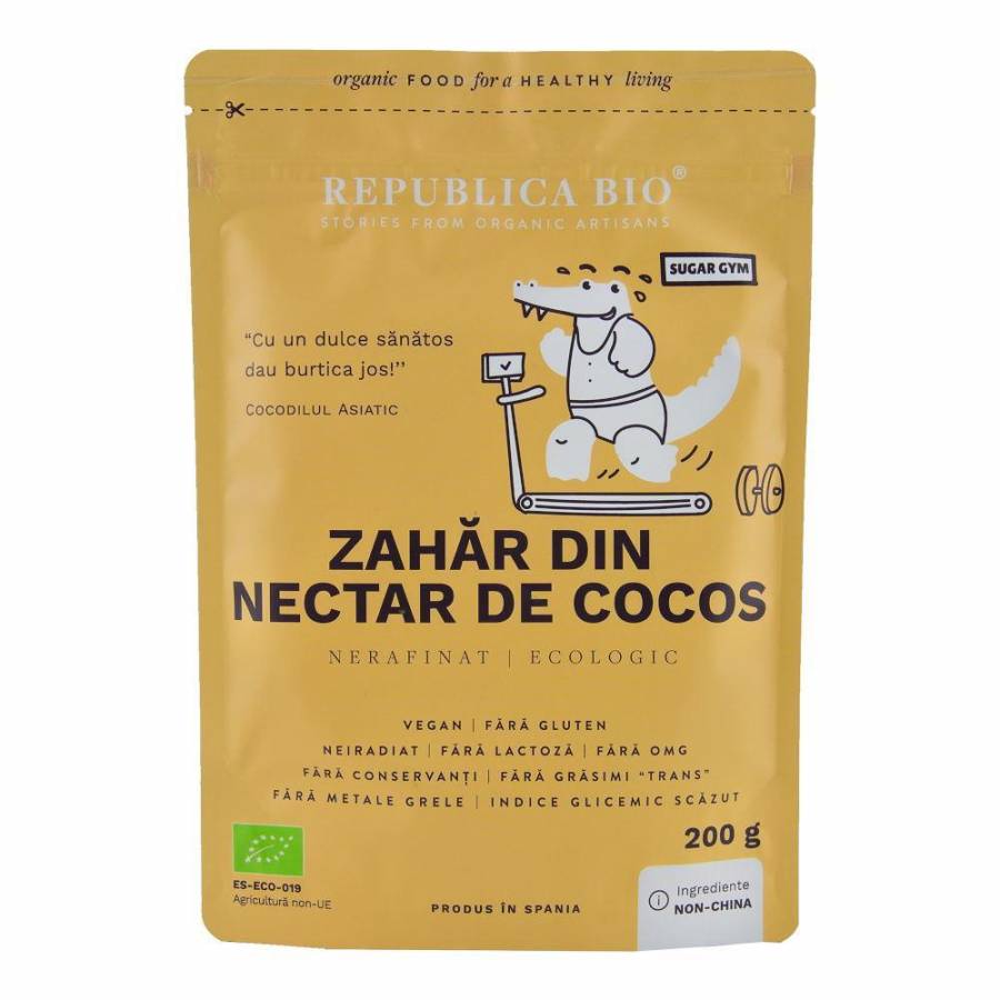 Zahar din nectar de cocos eco x 200g (REPUBLICA BIO)