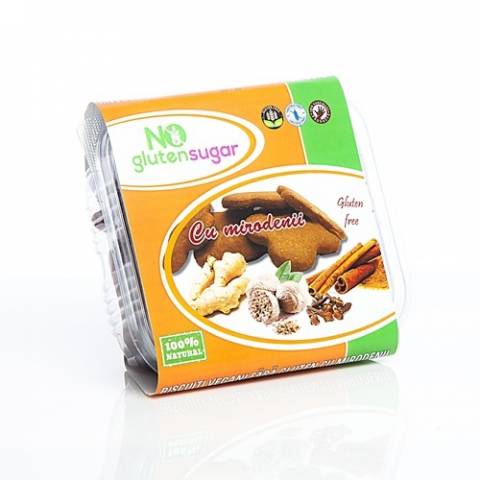 Biscuiti vegani fara gluten - mirodenii x 150gr (NO GLUTEN)