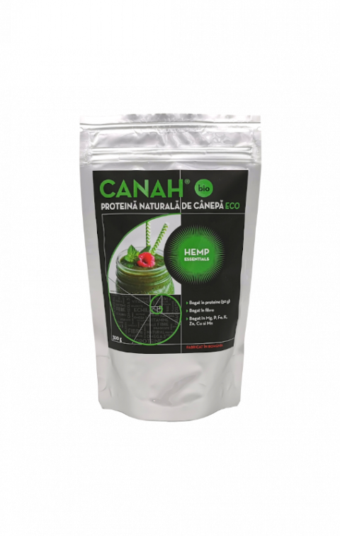 CANAH Pudra proteica de canepa eco x 300g