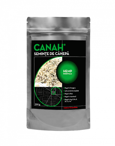 CANAH Seminte decorticate de canepa 300g