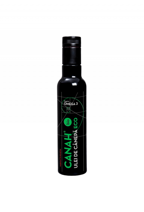 CANAH Ulei bio de canepa x 250ml