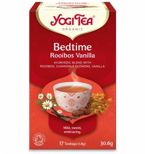 Ceai de seara rooibos vanilla eco x 17 plicuri (YOGI TEA)